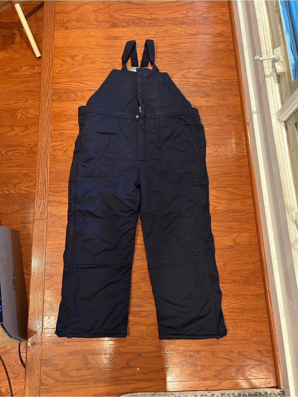 Bulwark FR Bib Overalls Mens Large Blue Flame Resistant Workwear Insulated Pant